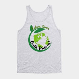 Nature Lover, Earth Protector Tank Top